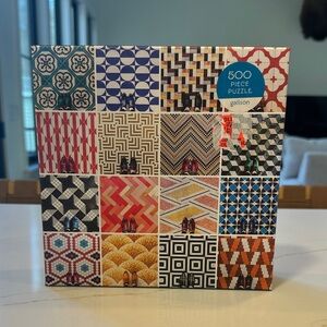 “Mosaic Floors” 500 Piece Puzzle by Galison